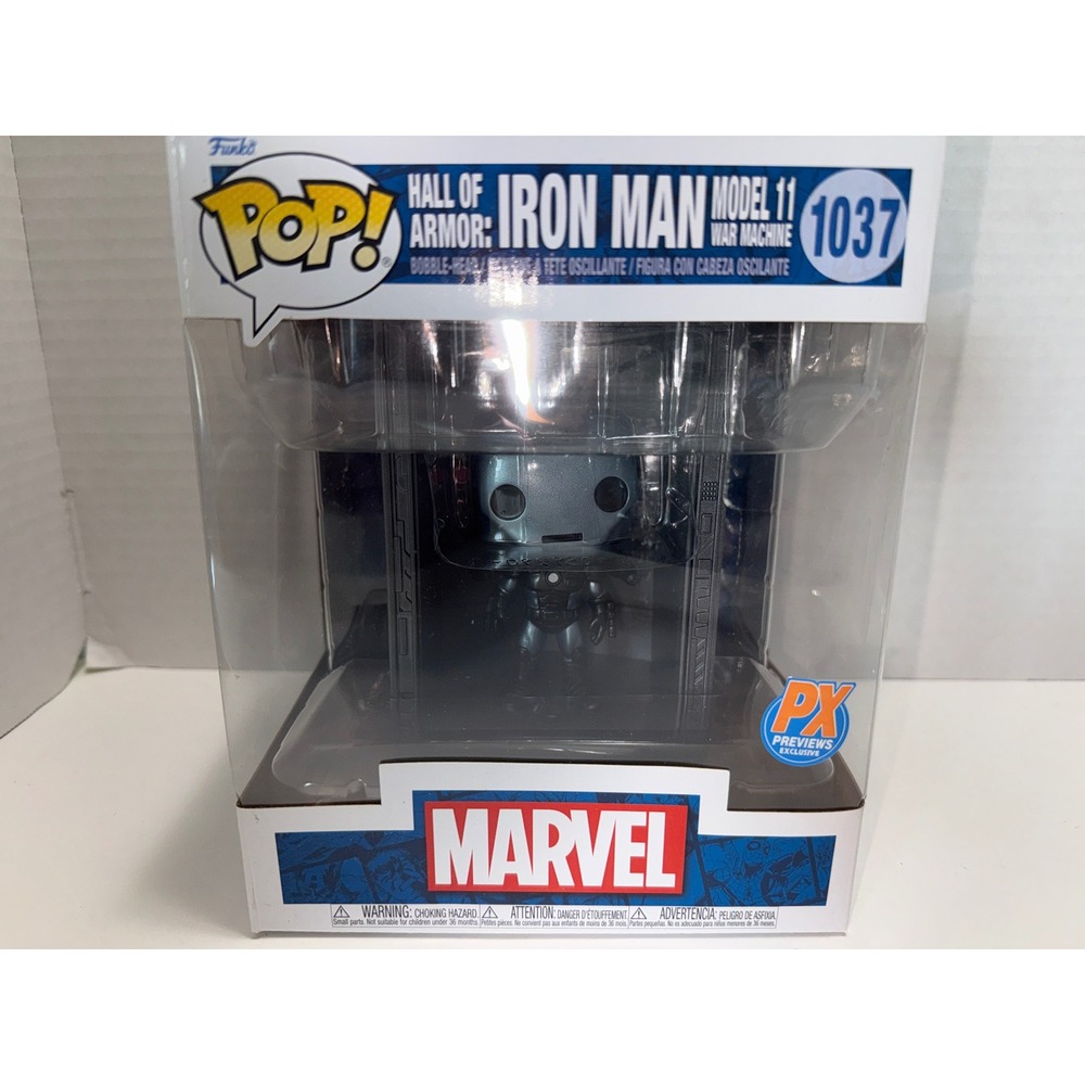 Funko Pop Marvel Hall of Armor Iron Man Model 11 War Machine PX Exclusive 1037